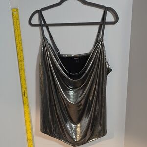 Torrid Shimmering Metallic Camisole Size 18